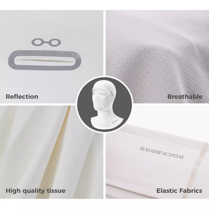 ROCKBROS Дишаща балаклава покривало за глава за мъже и жени