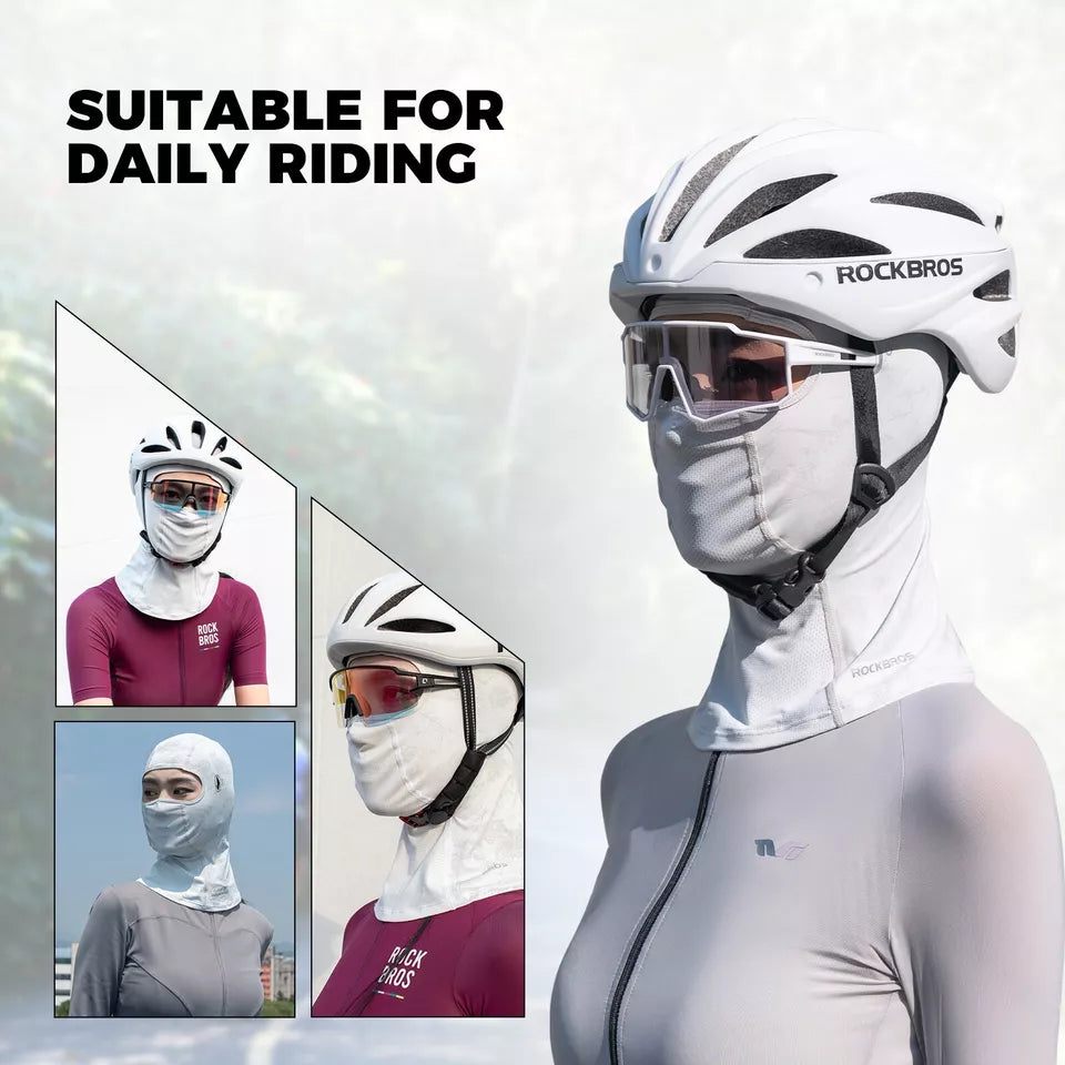 ROCKBROS Дишаща балаклава покривало за глава за мъже и жени