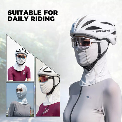 ROCKBROS Дишаща балаклава покривало за глава за мъже и жени