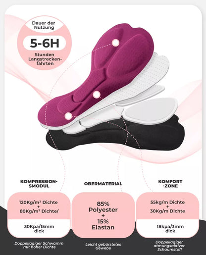 Дамски шосеен велосипед ROCKBROS, шорти за велосипед с подплата