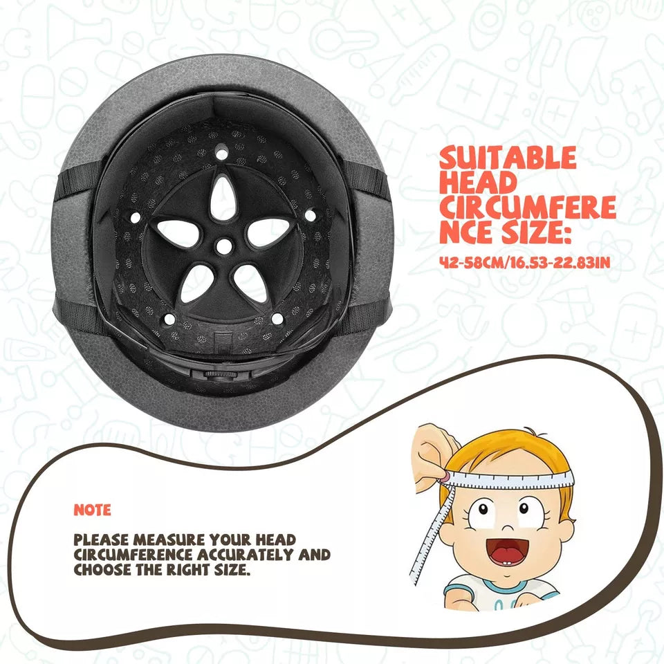 ROCKBROS детска велосипедна каска, защитна каска, младежка спортна каска, детска каска за 48-52 см