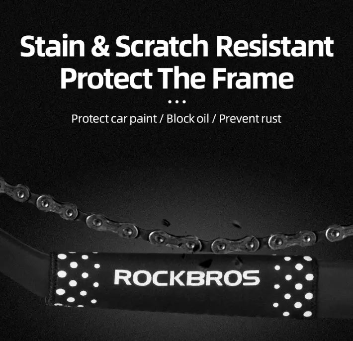 Вериги за защита на рамката на велосипед ROCKBROS Предпазва от триене, причинено от вериги