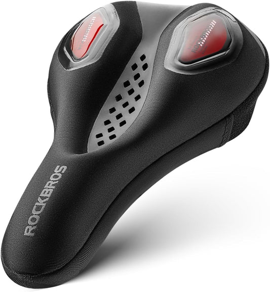 Калъф за седло на велосипед ROCKBROS Гелово покритие за седалка на велосипед с водоустойчиви калъфи за седло Защита на седлото Калъф за седло за велосипед шосеен велосипед планински велосипед Калъфи за седло за мъже и жени