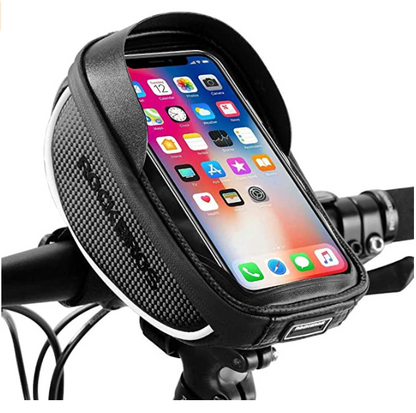 ROCKBROS 010-4BK Чанта за кормило водоустойчива чанта за мобилен телефон до 6,0 инча