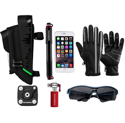 ROCKBROS 029 чанта за велосипедна рамка чанта за велосипед водоустойчива чанта за мобилен телефон сензорен екран за мобилни телефони до 6,0 инча