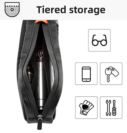 ROCKBROS 039BK Рамка чанта за велосипед прибл. 1L за мобилен телефон