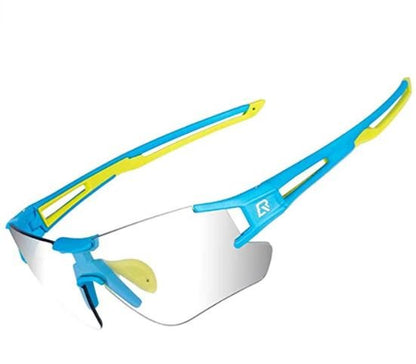 ROCKBROS 10125 Фотохромни велосипедни стъкла, прозрачни самозатъмняващи се