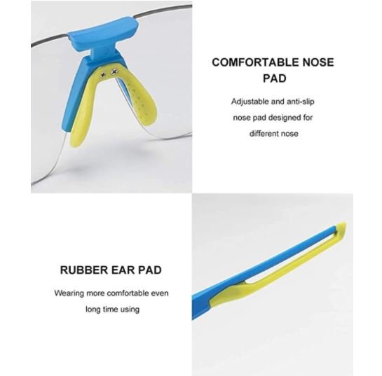 ROCKBROS 10125 Фотохромни велосипедни стъкла, прозрачни самозатъмняващи се