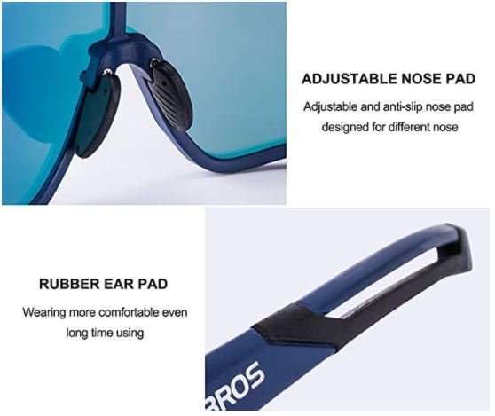 ROCKBROS 10134 велосипедни очила поляризирани слънчеви очила с UV400 защита