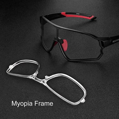 ROCKBROS 10135 Фотохромни велосипедни очила UV400 прозрачни самозатъмняващи се