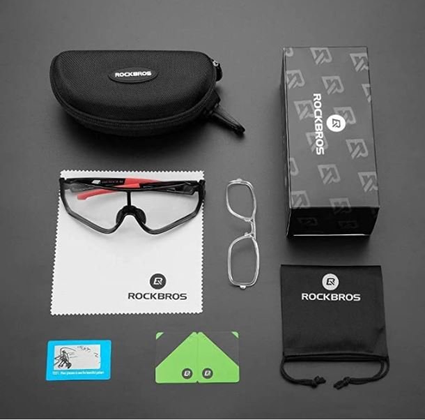 ROCKBROS 10161 Фотохроматични слънчеви очила Велосипед UV400 защита