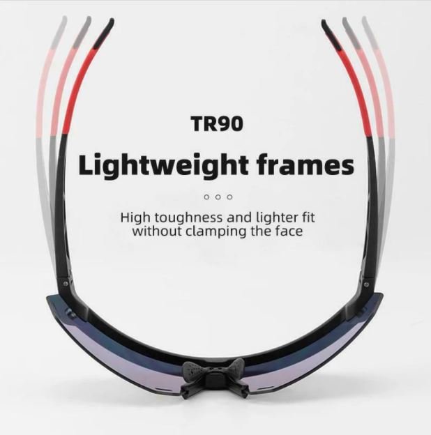 ROCKBROS 2 в 1 поляризирани слънчеви очила Магнитни спортни очила със сменяеми лещи