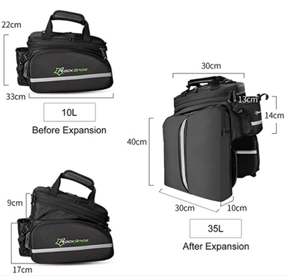 ROCKBROS A6-03BKK чанта за багажник, светлоотразителна чанта за дисаги