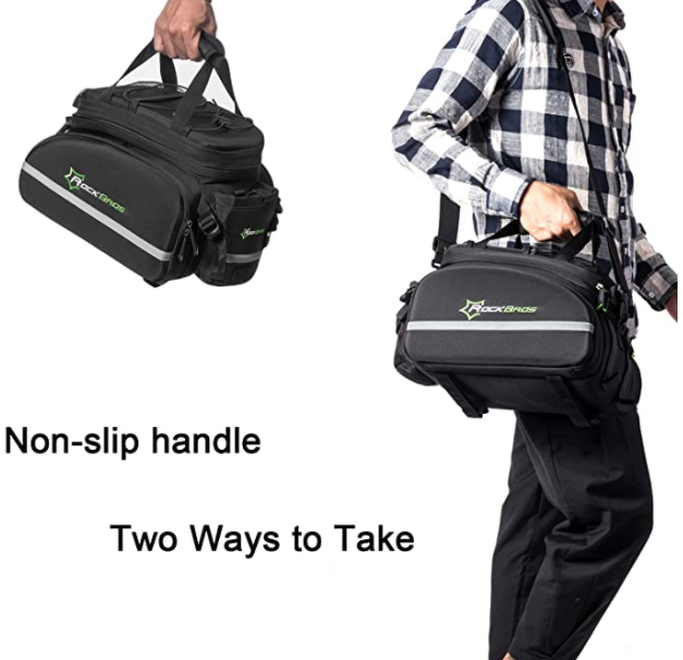 ROCKBROS A6-03BKK чанта за багажник, светлоотразителна чанта за дисаги