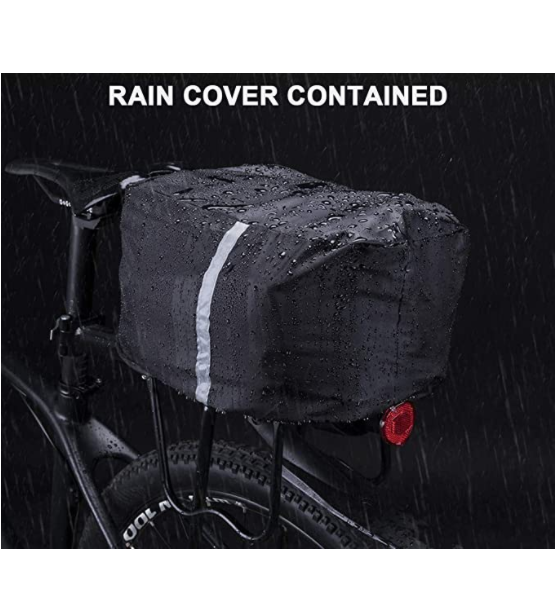 ROCKBROS A9-BK Багажна чанта Сгъваеми странични чанти 9-12L Черен