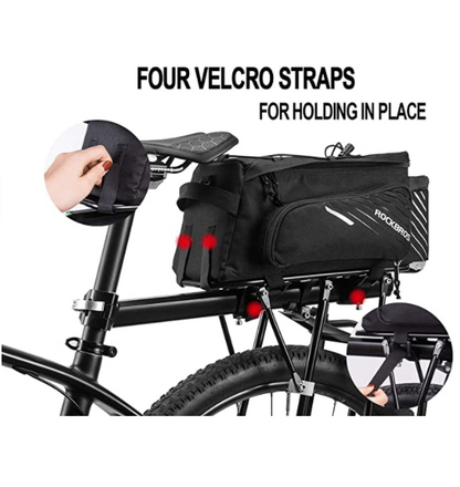 ROCKBROS A9-BK Багажна чанта Сгъваеми странични чанти 9-12L Черен