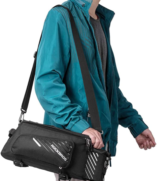 ROCKBROS A9-BK Багажна чанта Сгъваеми странични чанти 9-12L Черен