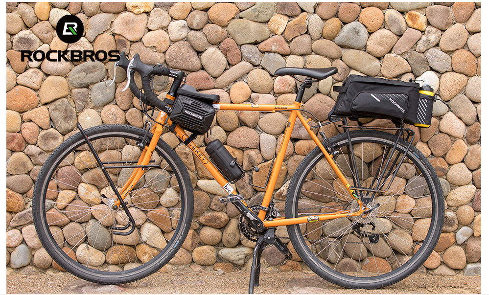 ROCKBROS A9-BK Багажна чанта Сгъваеми странични чанти 9-12L Черен
