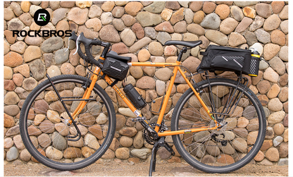 ROCKBROS A9-BK Багажна чанта Сгъваеми странични чанти 9-12L Черен