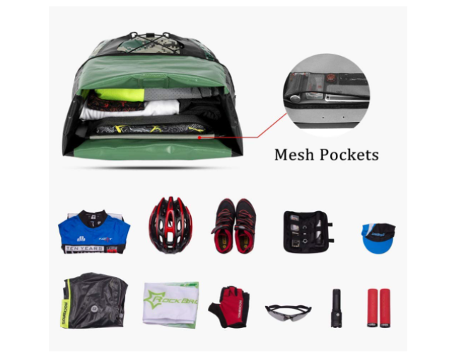 ROCKBROS AS-002-1 Задна велосипедна чанта 100% водоустойчива чанта за багажник 27L