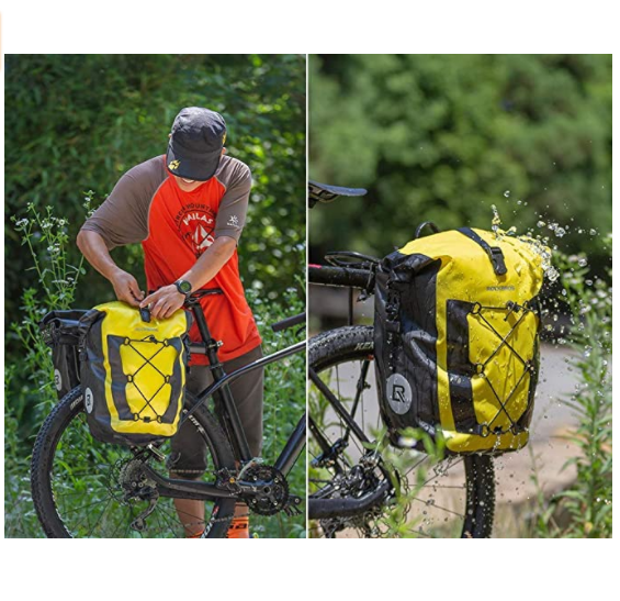 ROCKBROS AS-002-1 Задна велосипедна чанта 100% водоустойчива чанта за багажник 27L