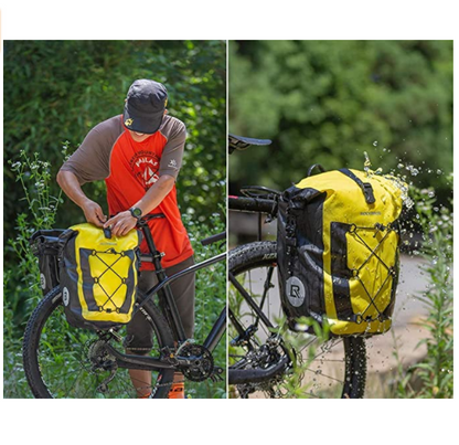 ROCKBROS AS-002-1 Задна велосипедна чанта 100% водоустойчива чанта за багажник 27L