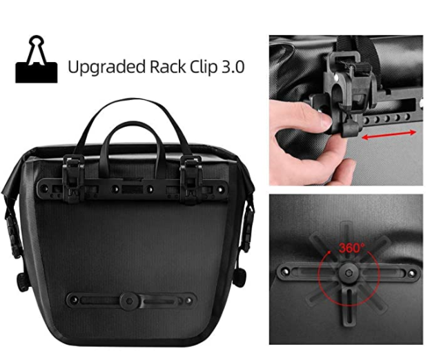 ROCKBROS AS-003-1BK чанта за багажник предна/задна 12-16L