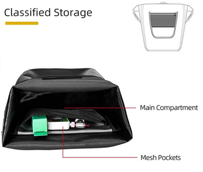 ROCKBROS AS-003-1BK чанта за багажник предна/задна 12-16L