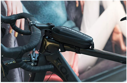 ROCKBROS B6 Чанта за велосипедна рамка Водоустойчива черна L 1.5L / M 1.1L