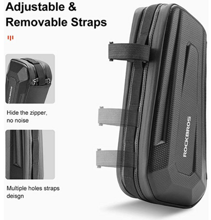 ROCKBROS B66/7 чанта с рама велосипедна чанта водоустойчива триъгълна чанта 1.5L/2.5L