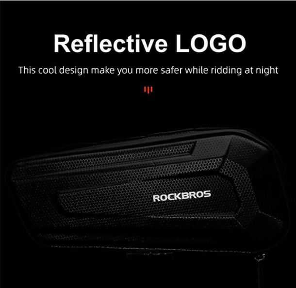 ROCKBROS B66/7 чанта с рама велосипедна чанта водоустойчива триъгълна чанта 1.5L/2.5L