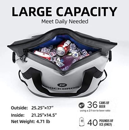 ROCKBROS BX-003 Хладилна чанта Водоустойчив охладител 17L Изолирана охладителна кутия