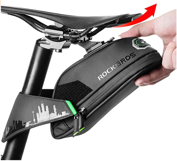 Чанта за дисаги ROCKBROS C28 Чанта за велосипедна седалка с ремъци за закрепване/с държач