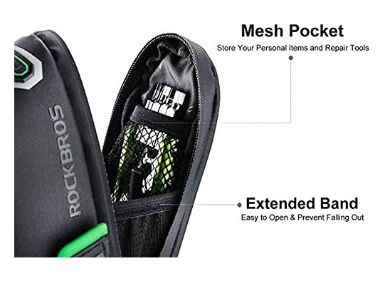 Чанта за дисаги ROCKBROS C28 Чанта за велосипедна седалка с ремъци за закрепване/с държач