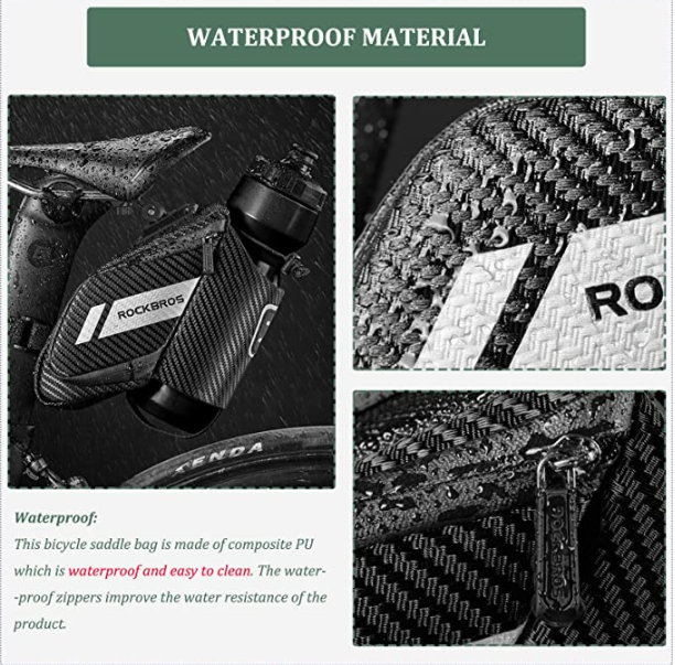 Чанта за велосипед ROCKBROS C32 с държач за бутилка прибл