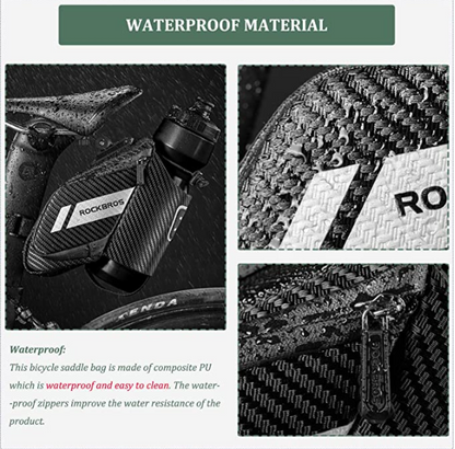 Чанта за велосипед ROCKBROS C32 с държач за бутилка прибл
