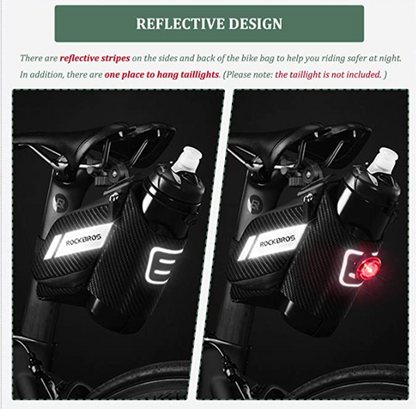 Чанта за велосипед ROCKBROS C32 с държач за бутилка прибл