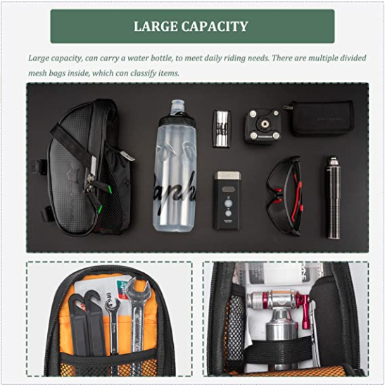 Водоустойчива светлоотразителна чанта за дисаги ROCKBROS C35