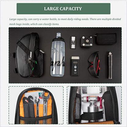 Водоустойчива светлоотразителна чанта за дисаги ROCKBROS C35