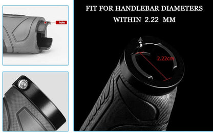 Ергономични ръкохватки за кормило на велосипед ROCKBROS, неплъзгащи се 22 мм