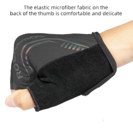 Велосипедни ръкавици без пръсти ROCKBROS, за жени/мъже