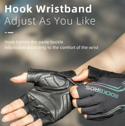 Велосипедни ръкавици без пръсти ROCKBROS, за жени/мъже