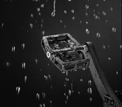 Педали за велосипеди ROCKBROS Педали без щипки полуплатформа с SPD педали 9/16 инча черни