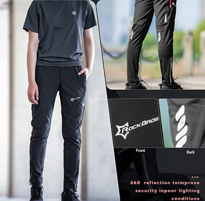 ROCKBROS мъжки панталони за колоездене, бягане или спорт на открито