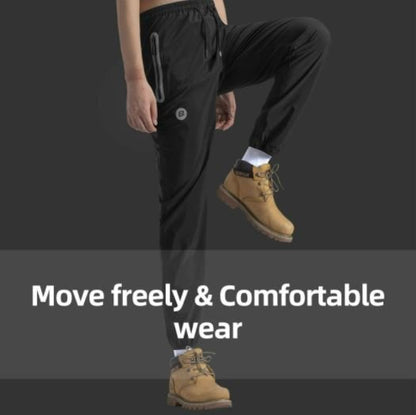 Панталони за колоездене ROCKBROS, водоустойчиви, дъждовни панталони, дишащи, фитнес, спортни