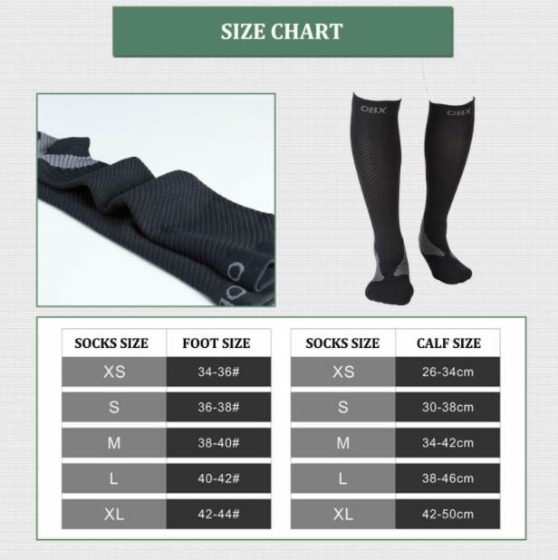 Спортни компресивни чорапи ROCKBROS