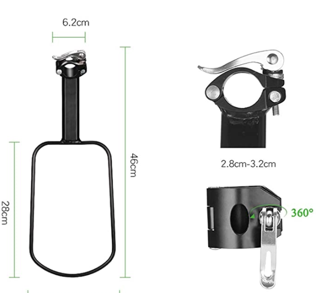 Водоустойчива чанта за багаж ROCKBROS KW-672 с държач за бързо освобождаване