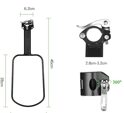 Водоустойчива чанта за багаж ROCKBROS KW-672 с държач за бързо освобождаване