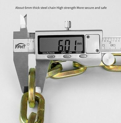 ROCKBROS LCXR0100 ключалка за велосипед верижка ключалка 116CM с ключ 6MM