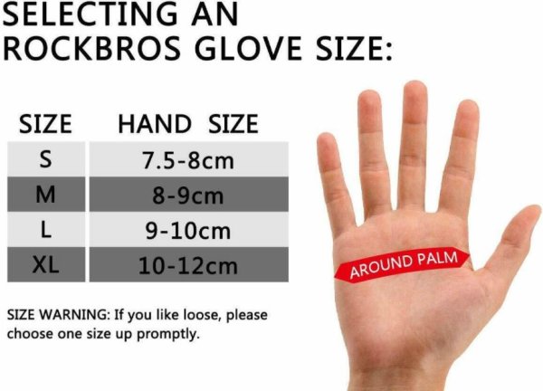 Зимни ръкавици ROCKBROS за каране на велосипеди/мотоциклети